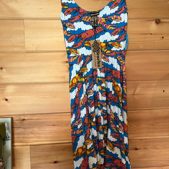 Nooworks Lobster dreams vacation dress NWT - Picture 3 of 3